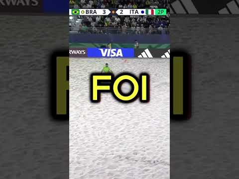 DIA que o BRASIL VIROU HEXA no FUTEBOL de AREIA.