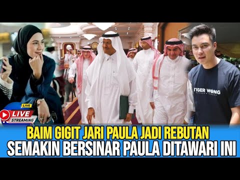 GEMPAR BAIM WONG GIGIT JARI BELUM RESMI CERAI PAULA SEKARANG MENJADI REBUTAN PARA RAJA MINYAK