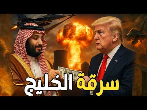 سرقة الخليج تبدأ: ترامب يرسل فاتورة الحرب… وإيران تفاوض باليورانيوم
