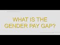 Understanding Gender Pay Gap Concepts
