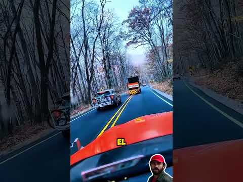 🚨le tubo que cerrar el paso al imprudente 😱#camiones #trucks #camioneros #trailers #camion