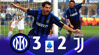 Inter 3 x 2 Juventus ● Serie A 2003/04 Extended Goals & Highlights ᴴᴰ