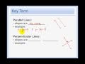 Writing Equations of Parallel and Perpendicular Lines