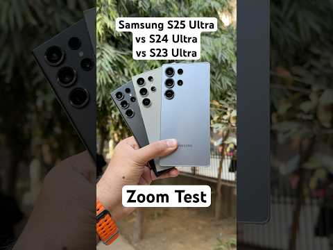 Samsung S25 Ultra vs S24 Ultra vs S23 Ultra Zoom Test 😭