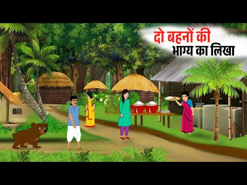 दो बहनों की भाग्य का लिखा | do bahanon ka Bhagya ka likha | hindi kahaniya  | moral stories