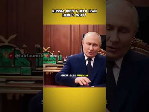 Rusia Tidak MEMBANTU Kekuatan Militer Ke Iran? Ini Alasannya!