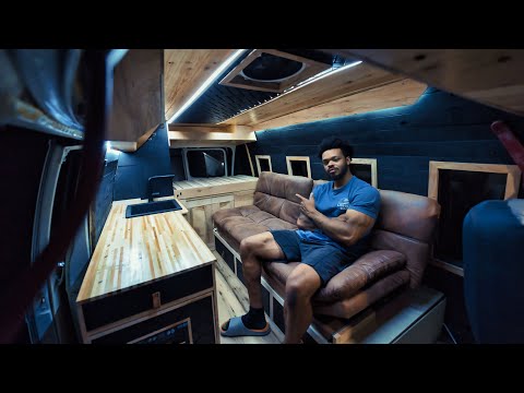 41-Year-Old Van to Modern Camper | Rebuilt Vintage Campervan Tour