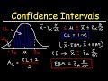 Confidence Intervals and Z-Scores
