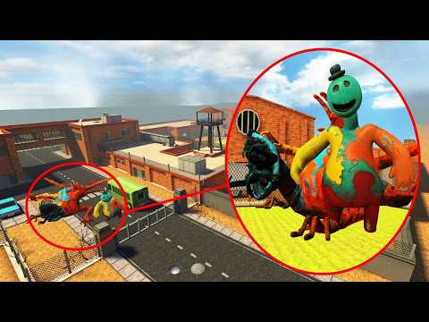 VISITÉ la PRISION de los MONSTRUOS de POPPY PLAYTIME 4 | Garry's Mod Sandbox