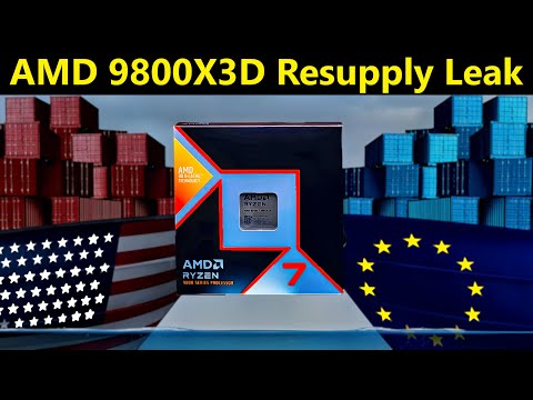 Ryzen 7 9800X3D Resupply Leak: AMD trying to avoid Tariffs? (+ Layoff Testimonials)