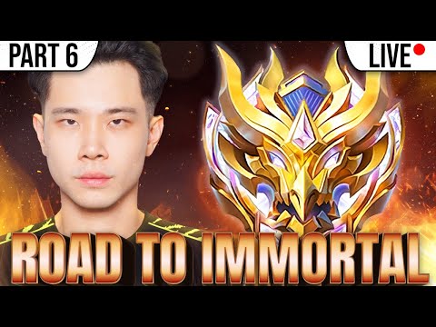 🔴 LIVE | PUSH RANK KE MYTHIC IMMORTAL PART 6 (MOBILE LEGENDS)
