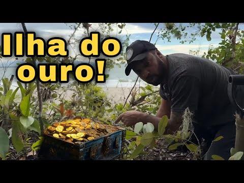 Exploração na ilha do ouro nos levou até tesouro imensurável!