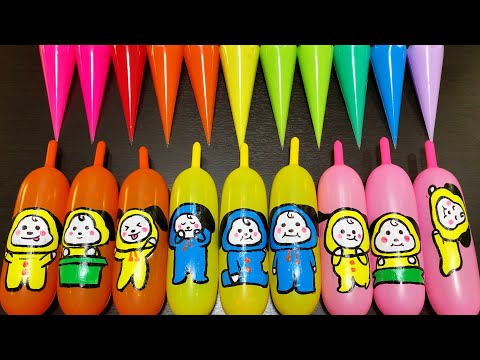 MAKING SLIME WITH PIPING BAG VS BALLOON ! SATISFYING VIDEOS #6368