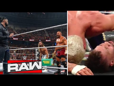 Roman Reigns Back On RAW, Cody Rhodes Win Finally, RAW Full Highlights.