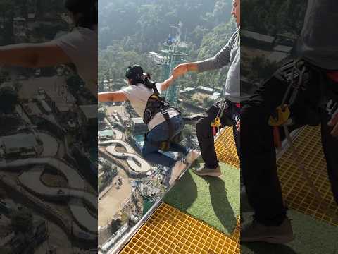 Himalayan Bungy #trendingshorts #bungeejumping #shortsfeed #youtubeshorts #viralshorts #adventure