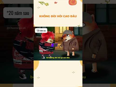 Không đòi hỏi cao đâu! Cheems zui zẻ