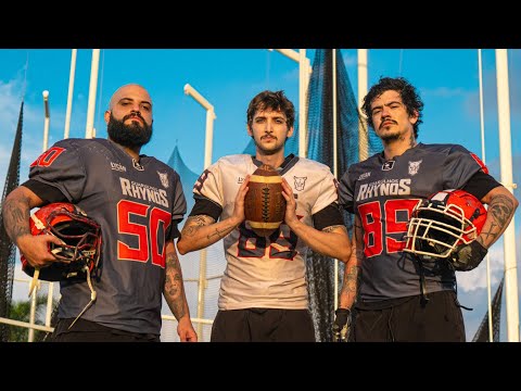FIZEMOS UMA AULA DE FUTEBOL AMERICANO