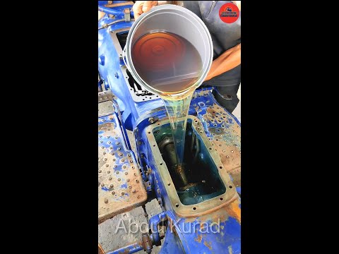 #short 🛢️ 🚜 Farmtrac Tractor Hydraulic Oil Change || फार्मट्रैक हाइड्रोलिक ऑयल चेंज