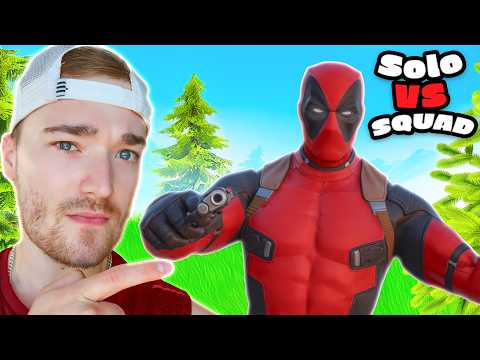 SOLO VS SQUAD *HAASTE* | Fortnite suomi