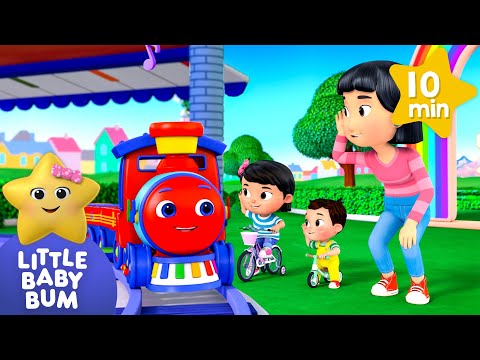 Choo Choo Goes the Train! | 🚌Wheels on the BUS Songs! 🚌 Nursery Rhymes for Kids