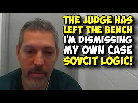 HE'S BACK!!! Sovereign Citizen Returns And DISMISSES His Own Case!!! SovCit FAIL!!!