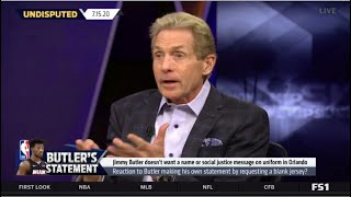 Skip STUNNED upon hearing the incredible reason from Butler not wanting a social justice message