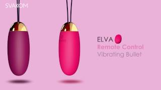 video Vibrační vajíčko na dálkové ovládání Elva