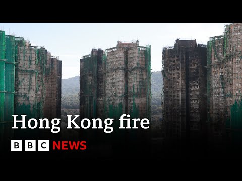 YouTube video thumbnail: Hong Kong Death Toll Rises to 128 as Officials Say Fire Alarms Not Working Properly