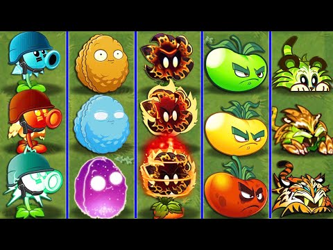 Pvz 2 Discovery - All Plants Evolution NOOB - PRO - HACKER china & Inter