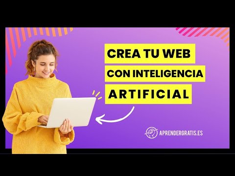 Cómo hacer una PÁGINA WEB con Inteligencia Artificial Aprender Gratis