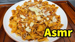 MY PASTA PLATE ASMR
