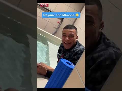 Neymar and Mbappe funny moments😄