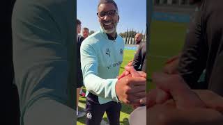 Training sous le soleil ☀️🚧 #om #ligue1 #football #marseille