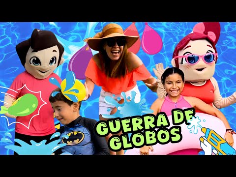 Divertida Guerra de Globos 💦🎈Cócoro y su Pandilla