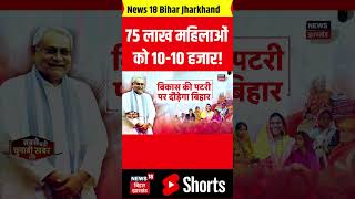 #Shorts : 70 लाख महिलाओं के खातों में 10-10 हजार रुपये! | Navratri Gift | CM Nitish | #nitishkumar