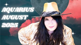 Aquarius August  Horoscope 2025 - Love and harmony!