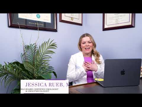 Erologist speaking in an office setting.