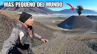 Subí al CRÁTER del VOLCÁN mas PEQUEÑO del mundo | El Purunita 🇨🇱