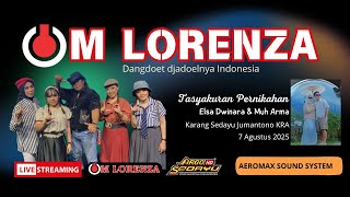 Live - OM LORENZA Dangdut Jadul - AEROMAX AUDIO