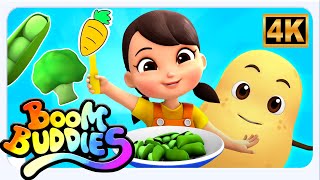 Vegetables Song - Learn About Healthy Veggies with Babies Song