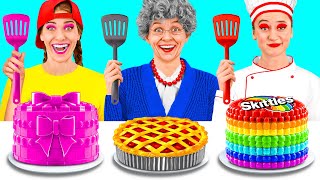 Reto De Cocina Yo vs Abuela | Batalla de Cocina Loca por TeenChallenge