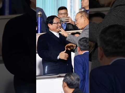 HLv Park Hang Seo đoán với Thủ tướng Phạm Minh Chính - 2-0 cho Việt Nam #vlogminhhai #parkhangseo