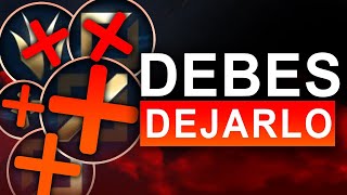 DEBES dejar de JUGAR  TU LINEA MAIN!! (enserio)
