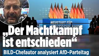 ERFURT: SO lief der AfD-Parteitag! BILD-Chefautor analysiert den Wahl-Machtkampf