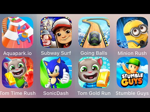 Sonic Dash,Tom Time Rush,Aquapark.io,Stumble Guys,Tom Gold Run,Minion Rush,Subway Surf,Going Balls