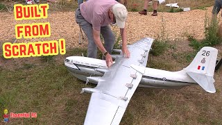 STUNNING SCRATCH BUILD ! Saunders-Roe SR.45 Princess Flying Boat | Flown by Mike Roach