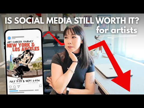 How to Keep Your ART CAREER ALIVE When Your Social Media is DYING