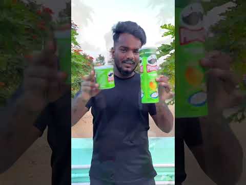 SECRET MINI 😨 PRINGELS IN GREEN PRINGELS 🍟 - #shorts #food #pringles #trending