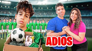 LORENZO se DESPIDE de su EQUIPO de FÚTBOL *EMOCIONANTE*|4PLUSONE