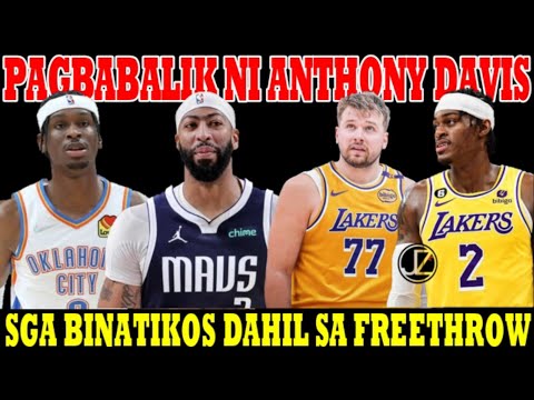 DATING STOPPER NI LUKA KAKAMPI NIYA NA! TUWANG TUWA sa LAKERS | PAGBABALIK ni ANTHONY DAVIS sa MAVS